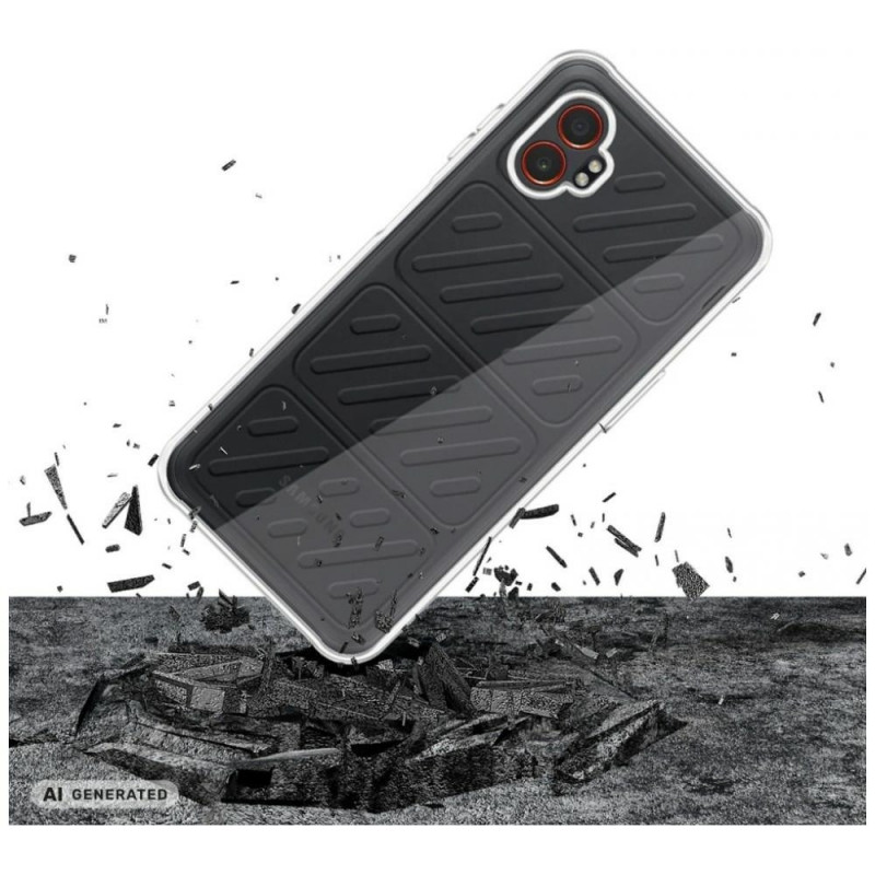 3MK Clear Case hoesje voor Samsung Galaxy XCover 7 Pro, transparant
