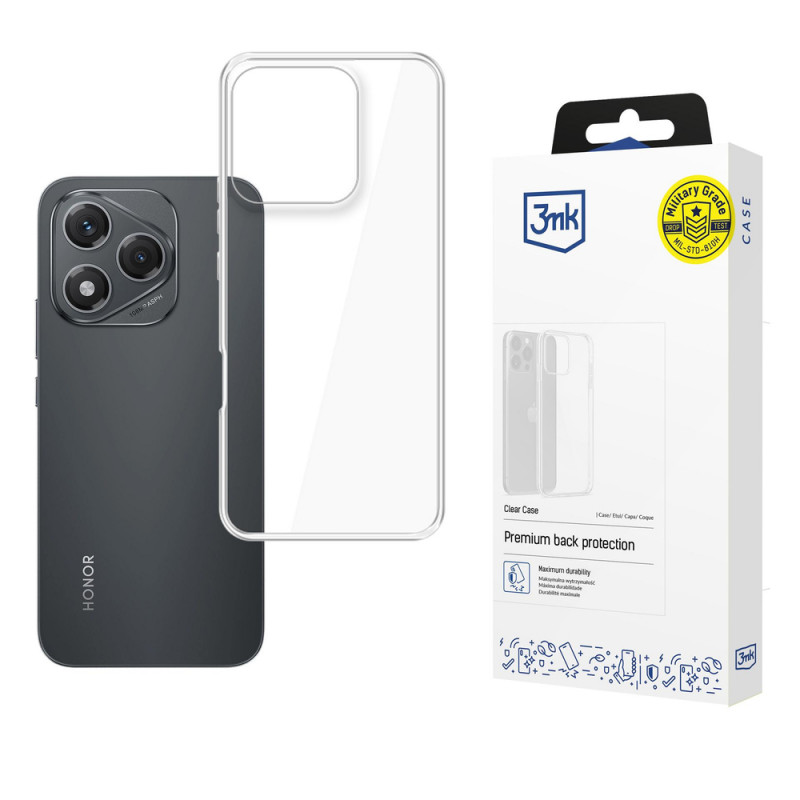 3MK Clear Case hoesje voor Honor 400 Lite, transparant