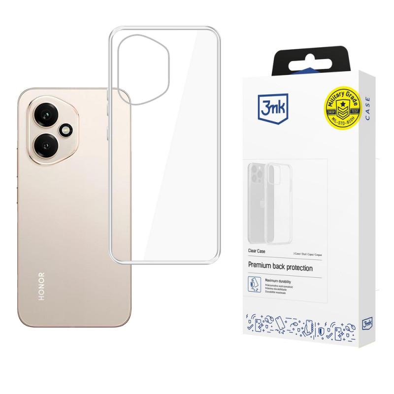 3MK Clear Case hoesje voor Honor 400, transparant