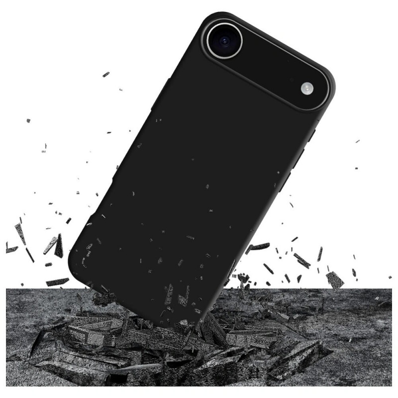 3mk Matt Case Pro hoesje voor Apple iPhone Air, mat zwart