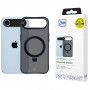 3mk Smoke Case Mag&Stand hoesje voor Apple iPhone Air, zwart