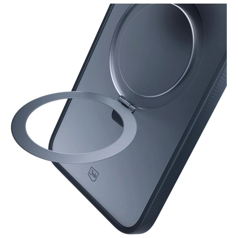 3mk Smoke Case Mag&Stand hoesje voor Apple iPhone Air, zwart