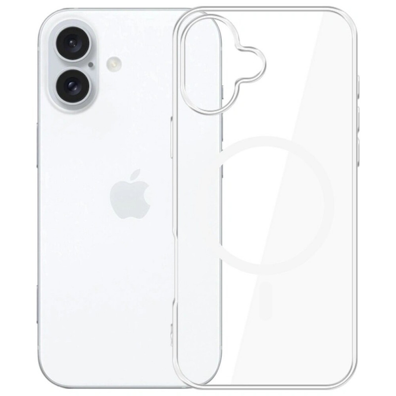 3MK Clear MagCase hoesje voor Apple iPhone 17, transparant