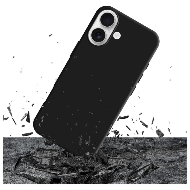 3mk Matt Case Pro hoesje voor Apple iPhone 17, mat zwart
