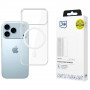 3mk Clear MagCase hoesje voor Apple iPhone 17 Pro Max, transparant