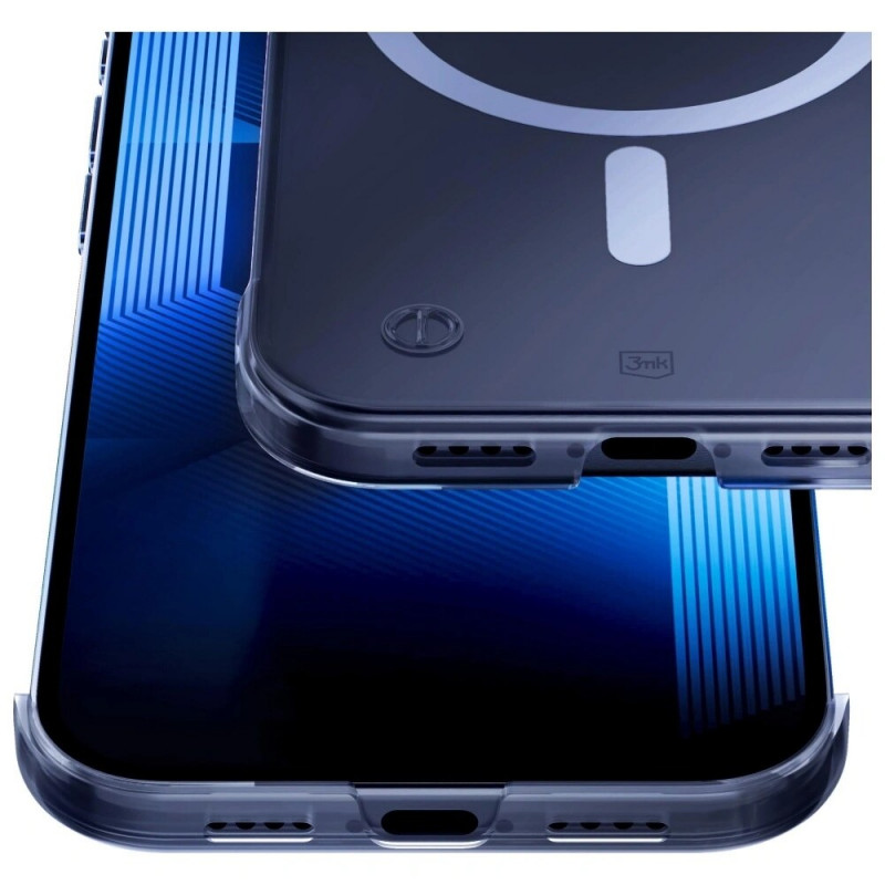 3mk Just20g MagCase hoesje voor Apple iPhone 17 Pro Max, transparant, polycarbonaat