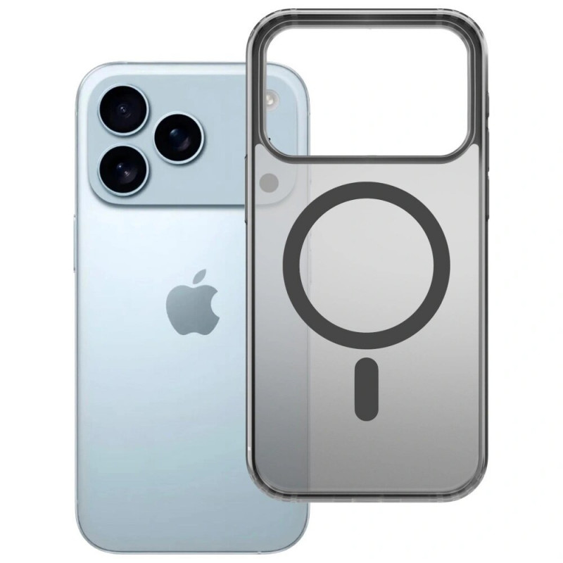 3mk Frosty MagCase hoesje voor Apple iPhone 17 Pro Max, zwart