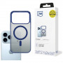 3mk Frosty MagCase hoesje voor Apple iPhone 17 Pro Max, blauw