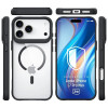 3mk Satin Armor MagCase hoesje voor Apple iPhone 17 Pro Max, transparant zwart