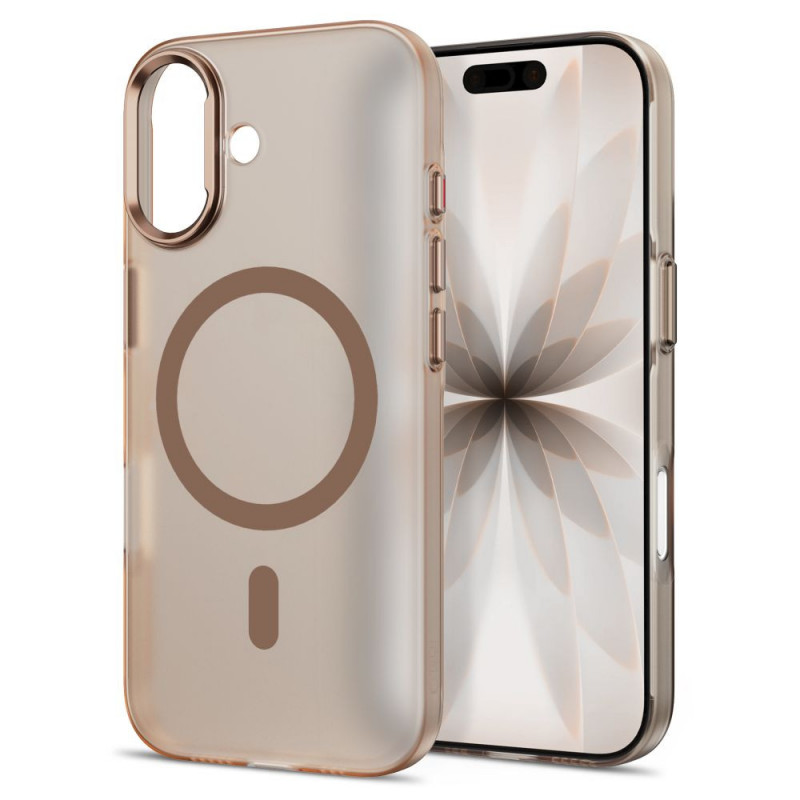 Tech-Protect MagZero MagSafe hoesje voor Apple iPhone 17, mat Desert Gold