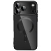 Tech-Protect MagFlex MagSafe hoesje voor Apple iPhone 17 Pro / 18 Pro, glanzend zwart
