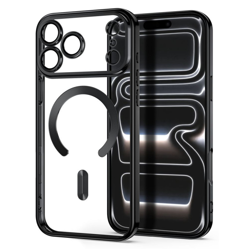 Tech-Protect MagFlex MagSafe hoesje voor Apple iPhone 17 Pro Max / 18 Pro Max, glanzend zwart