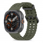 Tech-Protect Iconband Pro bandje voor Samsung Galaxy Watch Ultra 1 / 2 (2024-2026), 47 mm, legergroen