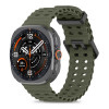 Tech-Protect Iconband Pro bandje voor Samsung Galaxy Watch Ultra 1 / 2 (2024-2026), 47 mm, legergroen