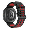 Tech-Protect Iconband Pro bandje voor Samsung Galaxy Watch Ultra 1 / 2 (2024-2026), 47 mm, zwart/rood