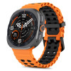 Tech-Protect Iconband Pro bandje voor Samsung Galaxy Watch Ultra 1 / 2 (2024-2026), 47 mm, oranje/zwart