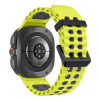 Tech-Protect Iconband Pro bandje voor Samsung Galaxy Watch Ultra 1 / 2 (2024-2026), 47 mm, limoengroen/zwart