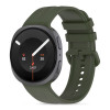 Tech-Protect Silicone Evo bandje voor Samsung Galaxy Watch 8 / 9 / Classic (40 / 44 / 46 mm), legergroen