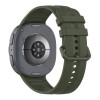 Tech-Protect Silicone Evo bandje voor Samsung Galaxy Watch 8 / 9 / Classic (40 / 44 / 46 mm), legergroen