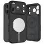 Tech-Protect Silicone MagSafe hoesje voor Apple iPhone 17 Pro Max, zwart