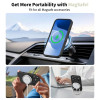 Tech-Protect Silicone MagSafe hoesje voor Apple iPhone 17 Pro Max, zwart