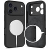 Tech-Protect Silicone MagSafe hoesje voor Apple iPhone 17 Pro Max, zwart