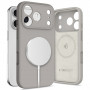 Tech-Protect Silicone MagSafe hoesje voor Apple iPhone 17 Pro, steengrijs