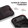Tech-Protect MagHybrid MagSafe hoesje voor Apple iPhone Air, zwart/rood