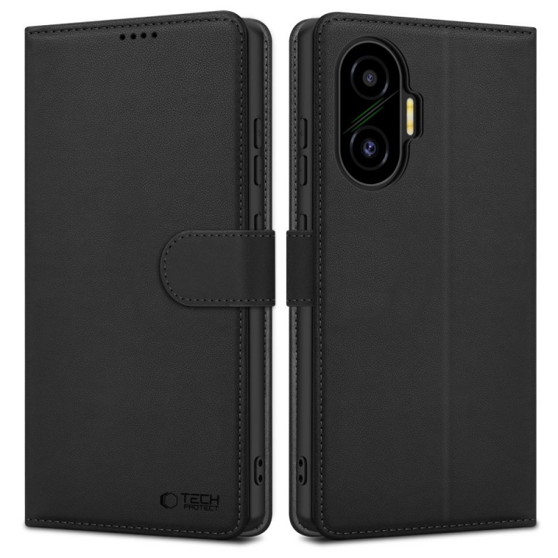 Tech-Protect Wallet hoes voor Xiaomi Poco F7 5G, zwart