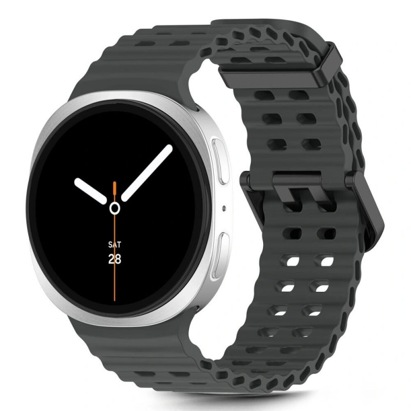 Tech-Protect Iconband Pro bandje voor Samsung Galaxy Watch 8 / 9 / Classic 40/44/46 mm, zwart
