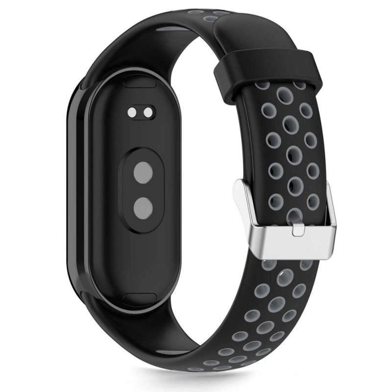 Tech-Protect IconBand Air bandje voor Xiaomi Smart Band 8 / 9 / 10 / NFC, zwart/grijs
