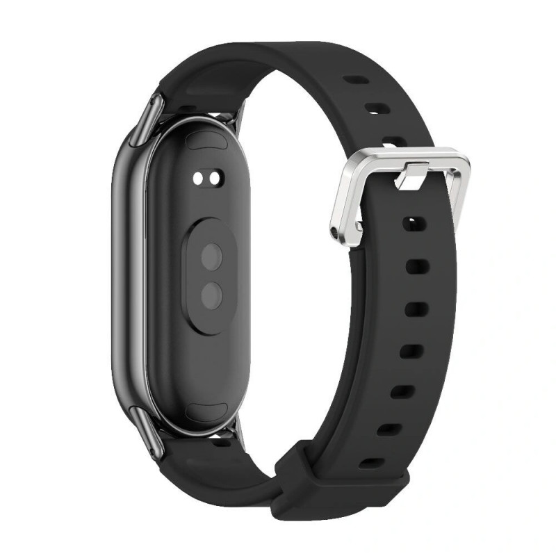 Tech-Protect IconBand Classic band voor Xiaomi Smart Band 8 / 9 / 10 / NFC, zwart