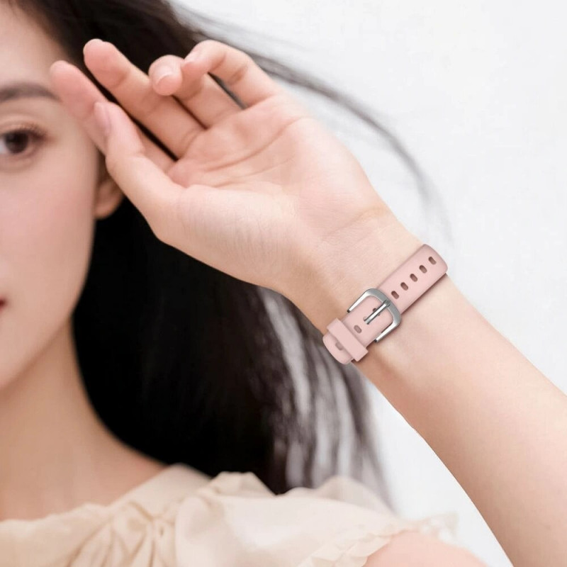 Tech-Protect IconBand Classic band voor Xiaomi Smart Band 8 / 9 / 10 / NFC, zwart