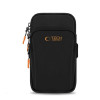 Tech-Protect M7 universele sportarmband (hoes), zwart/oranje