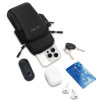 Tech-Protect M7 universele sportarmband (hoes), zwart/zwart