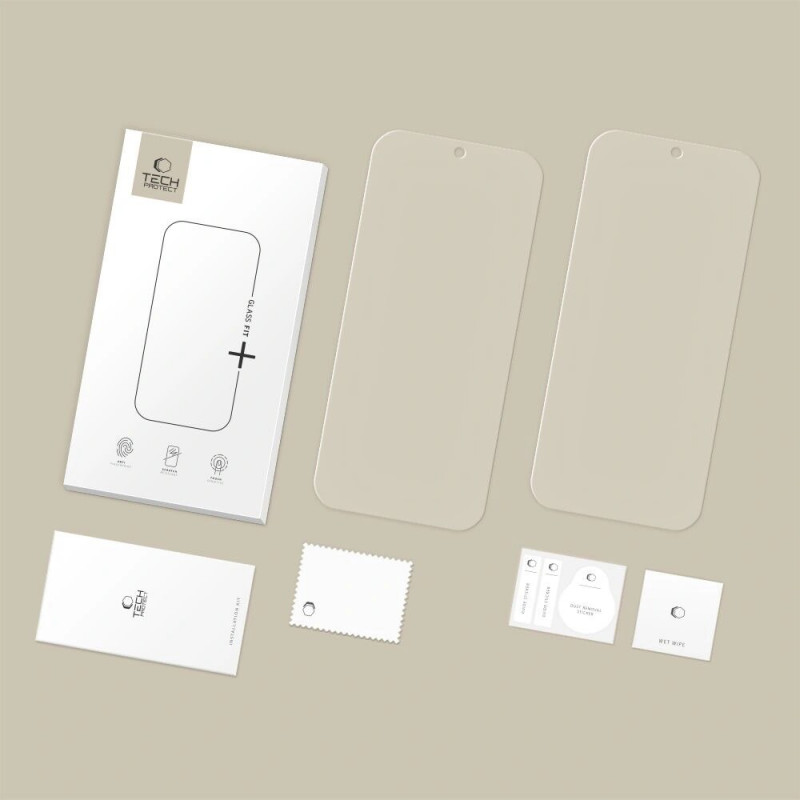 Tech-Protect Glass Fit+ gehard glas voor Google Pixel 9 Pro XL / 10 Pro XL / 11 Pro XL, transparant (2 st.)