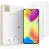 Tech-Protect Glass Fit+ gehard glas voor Google Pixel 9 / 9 Pro / 10 / 10 Pro / 11 / 11 Pro, transparant (2 st.)