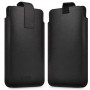 Tech-Protect SM65 universele telefoonhoes, 6,0-6,9 inch, eco-leer, zwart en rood