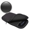 Tech-Protect SM70 universele telefoonhoes, 6,0-7,2 inch, neopreen, met halskoord, zwart