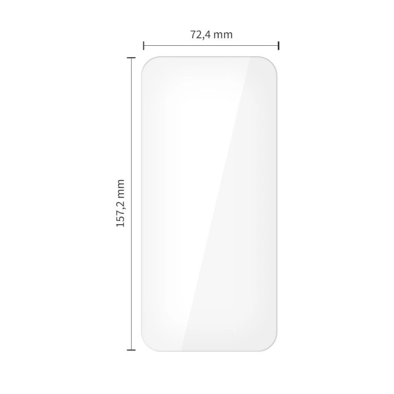 Tech-Protect Glass Fit+ gehard glas voor OnePlus 15, transparant (2 stuks)
