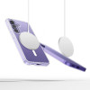 Tech-Protect Flexair Hybrid MagSafe hoesje voor Samsung Galaxy S25 FE, transparant