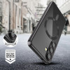 Tech-Protect Magflex MagSafe hoesje voor Samsung Galaxy S25 FE, zwart