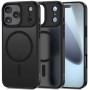 Tech-Protect Matt MagSafe hoesje voor Apple iPhone 17 Pro Max, mat zwart