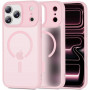 Tech-Protect MagMat MagSafe hoesje voor Apple iPhone 17 Pro Max, mat roze