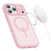 Tech-Protect MagMat MagSafe hoesje voor Apple iPhone 17 Pro Max, mat roze