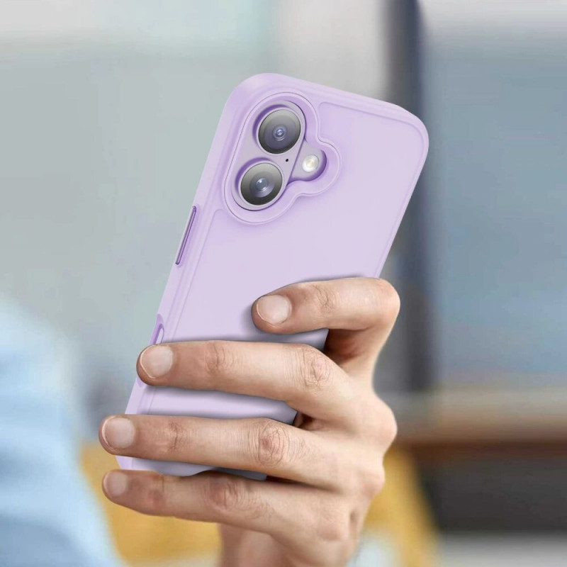 Tech-Protect MagMat hoesje voor Apple iPhone 17, mat lavendel