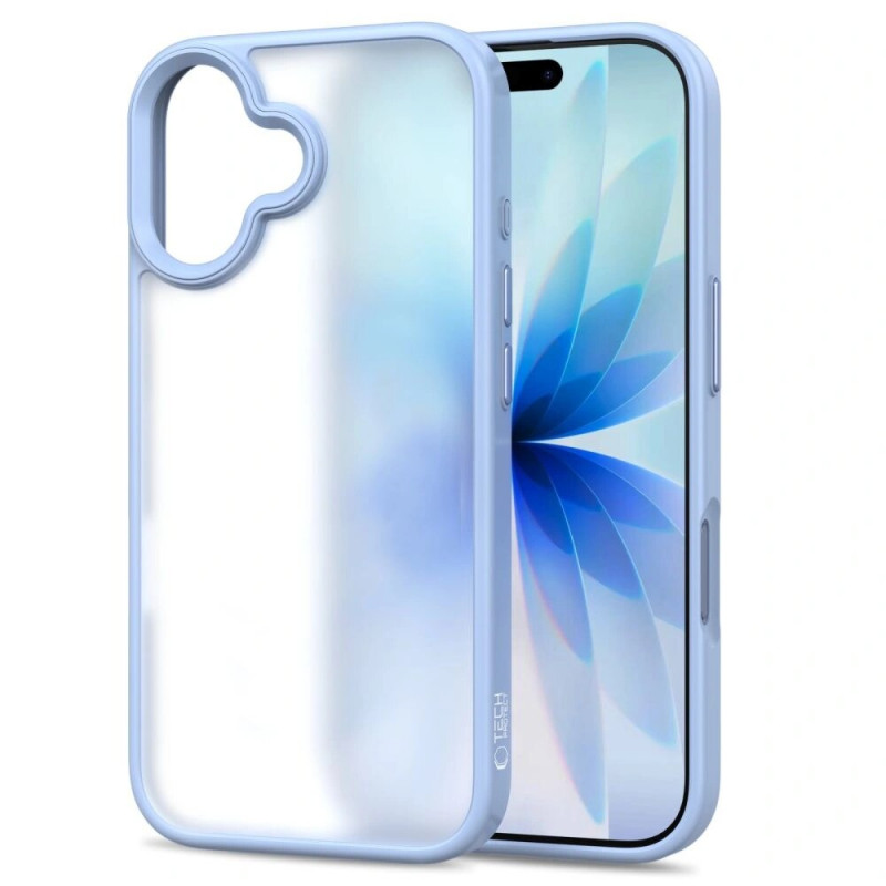 Tech-Protect MagMat THP4944 hoesje voor Apple iPhone 17, mat mistblauw