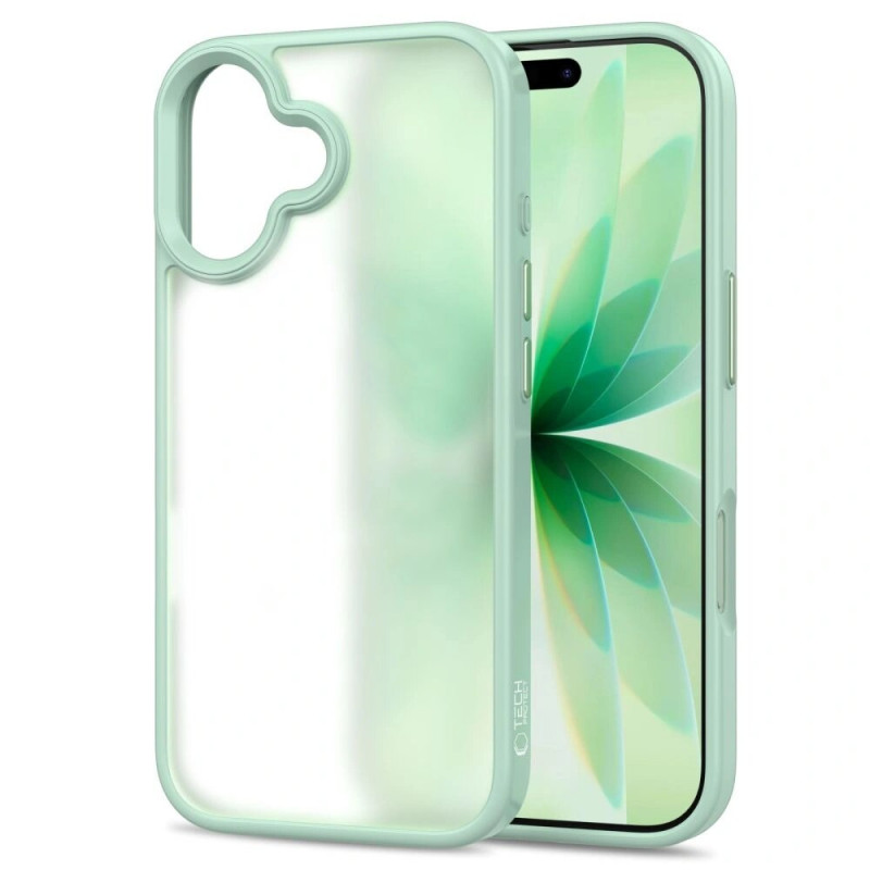Tech-Protect MagMat hoesje voor Apple iPhone 17, mat saliegroen