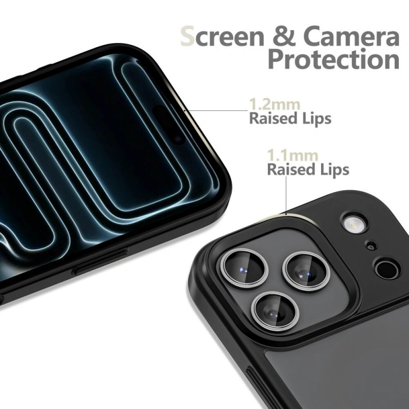 Tech-Protect MagMat THP4789 hoesje voor Apple iPhone 17 Pro, mat zwart