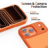 Tech-Protect MagMat hoesje voor Apple iPhone 17 Pro, mat kosmisch oranje